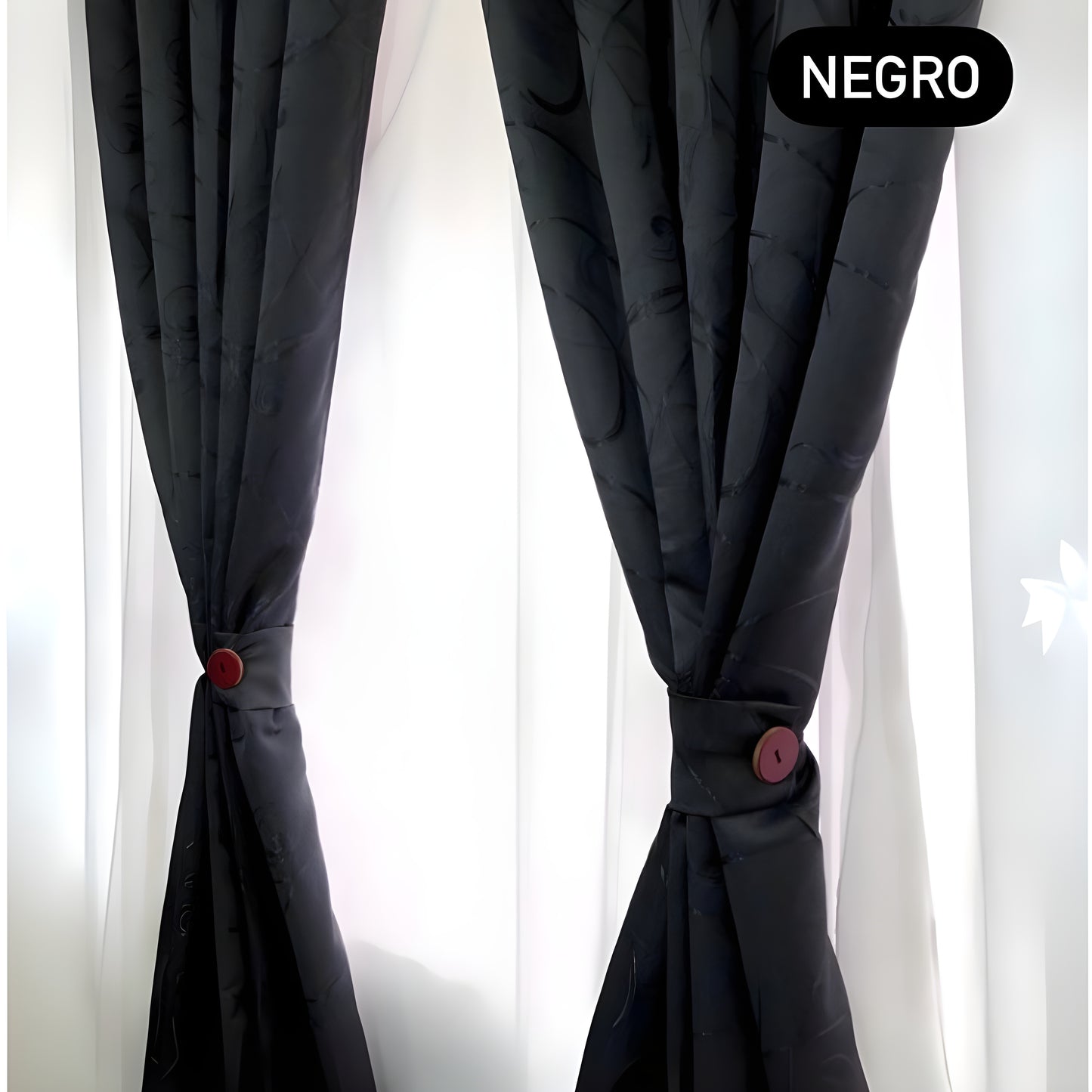 CORTINAS BLACKOUT 85% OSCURIDAD – LISA™