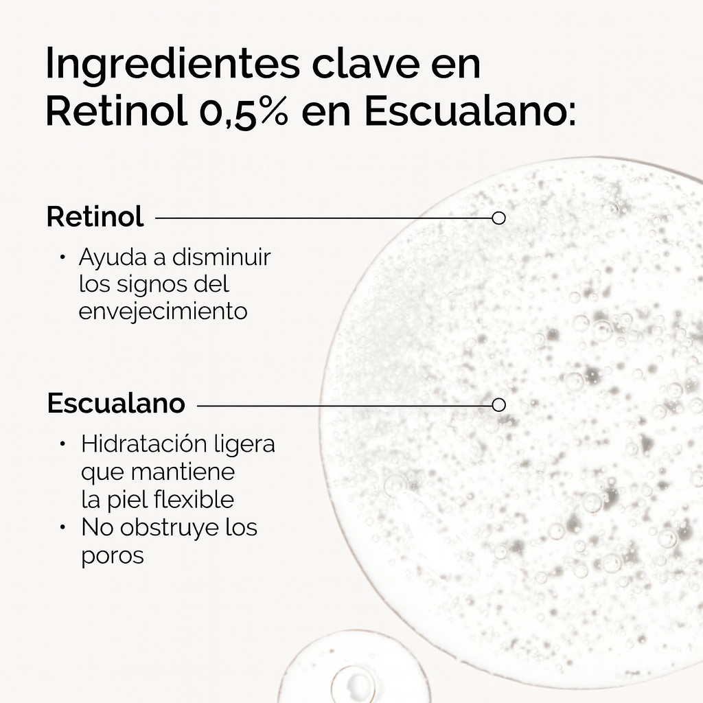 Sérum de Retinol 0.2% con Vitamina B3 – Revitaliza y Reafirma tu Piel