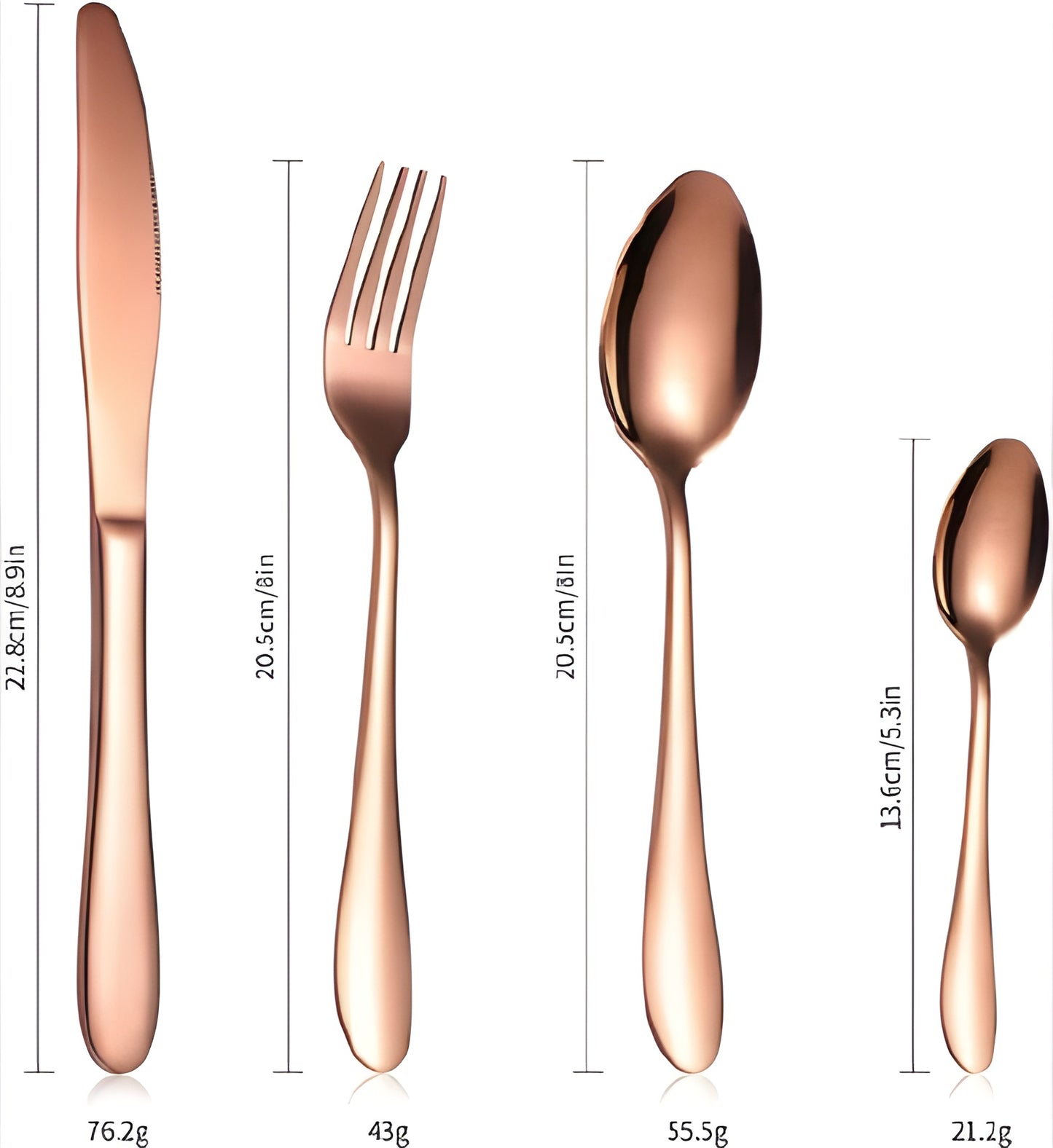 Eleganz™ – Cubiertos Premium 24P