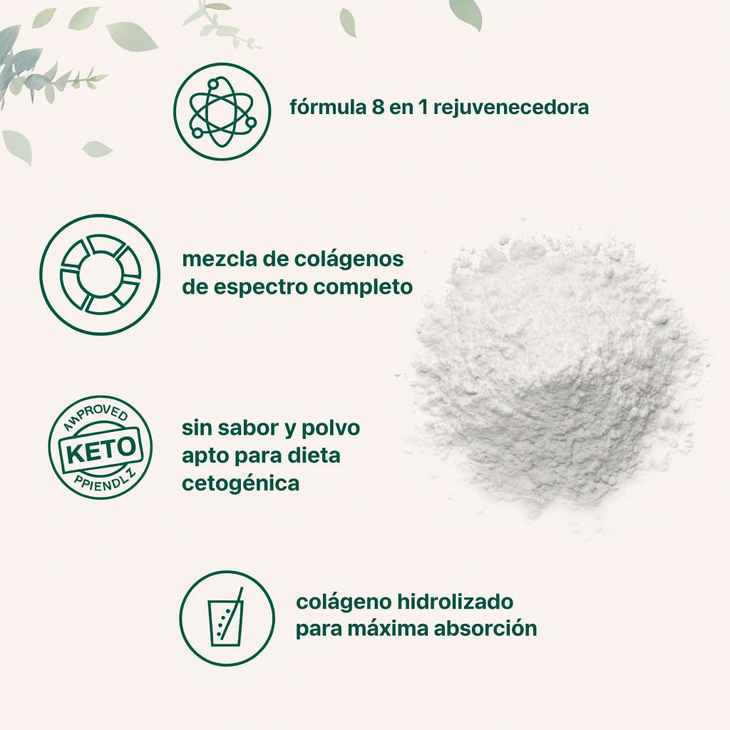 Multi Collagen Peptides – Fórmula Completa 5-en-1 + Capsulas Multi Collagen Gratis