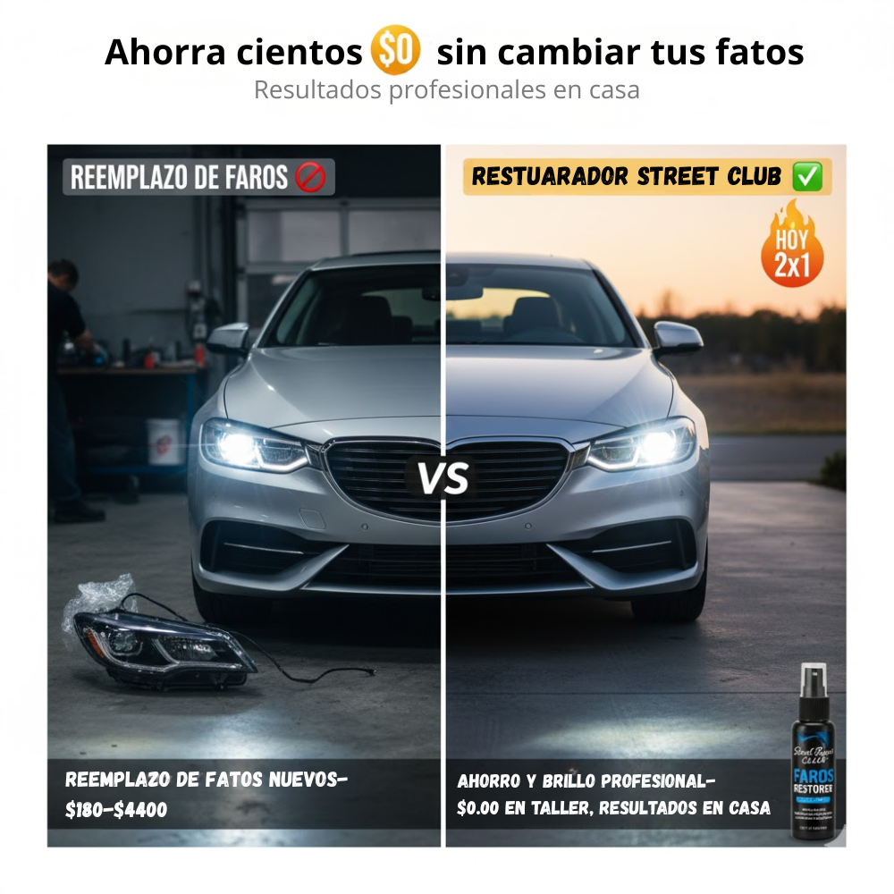 Renovador de Faros - Street Club™
