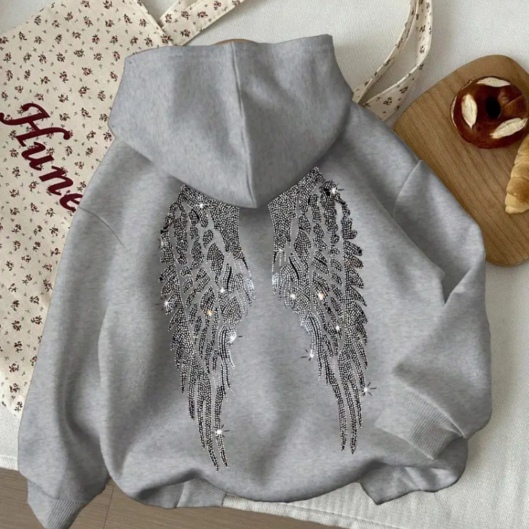 Shinny Wing Hoodie
