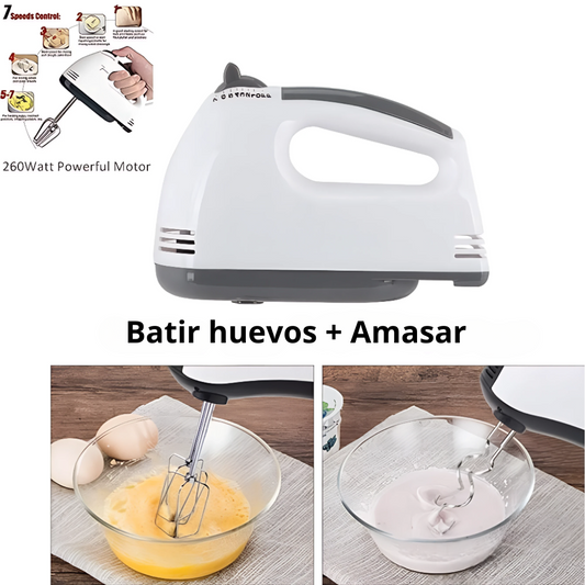 Batidora Eléctrica De Mano 7 Velocidades