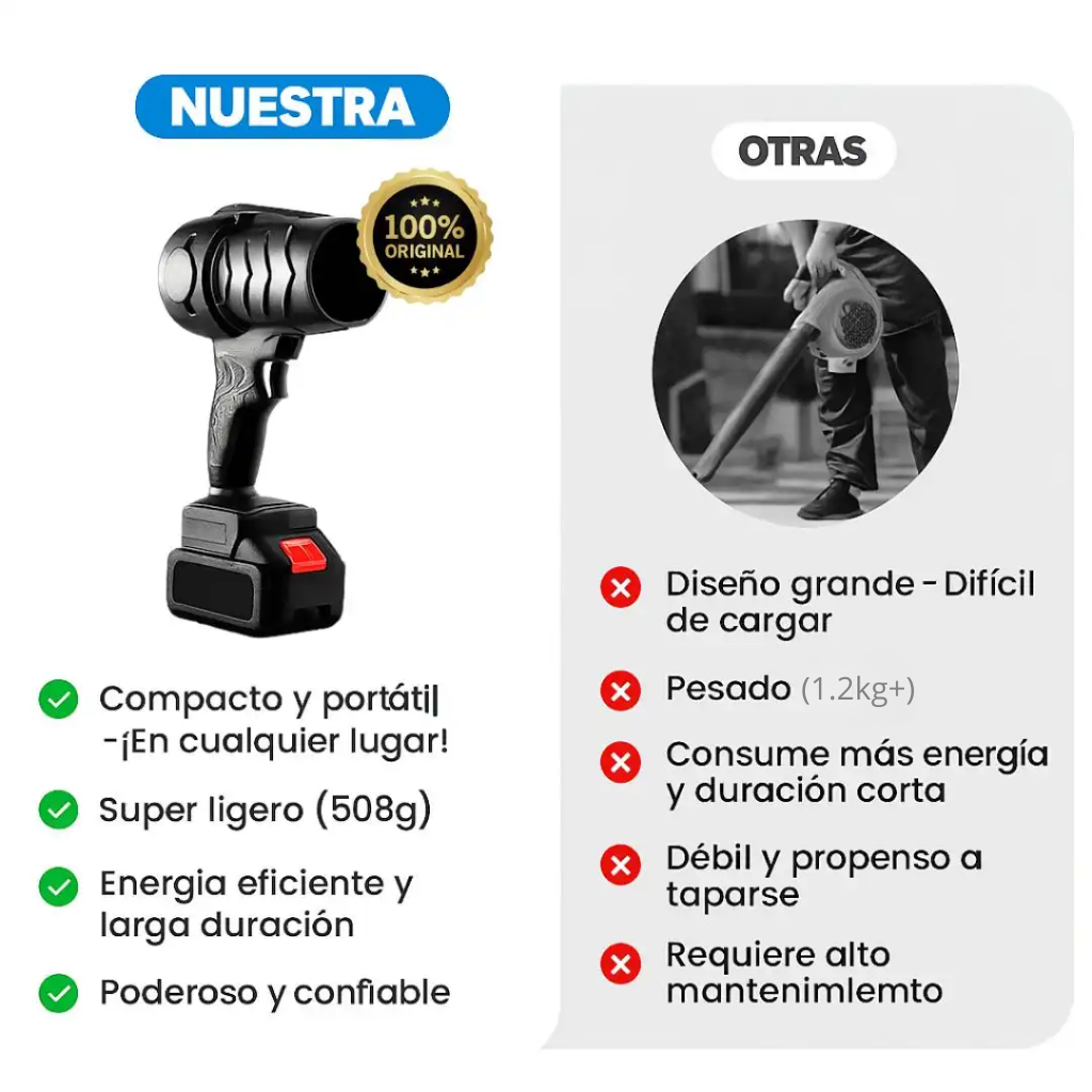 AirBlast™ Soplador inalambrico