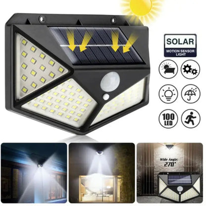 SolarSentra™ - Lampara solar para exteriores