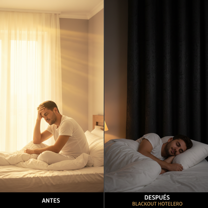 CORTINAS TIPO BLACKOUT ANTI LUZ - OXY™
