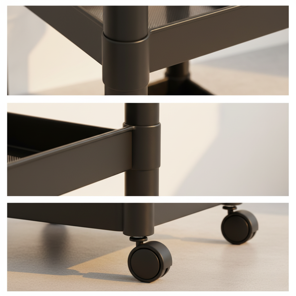 Carrito Multiusos de 4 Niveles - RollRack™
