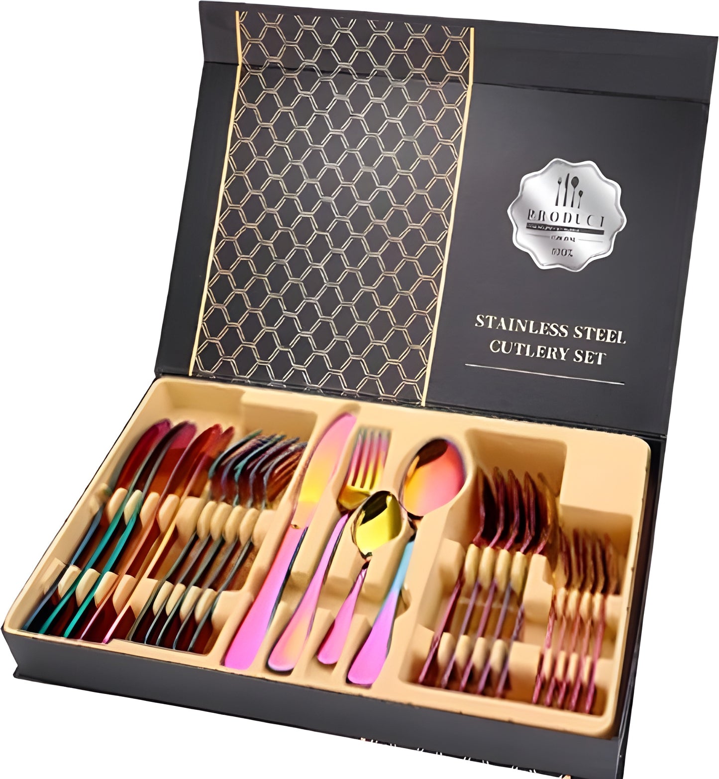 Eleganz™ – Cubiertos Premium 24P