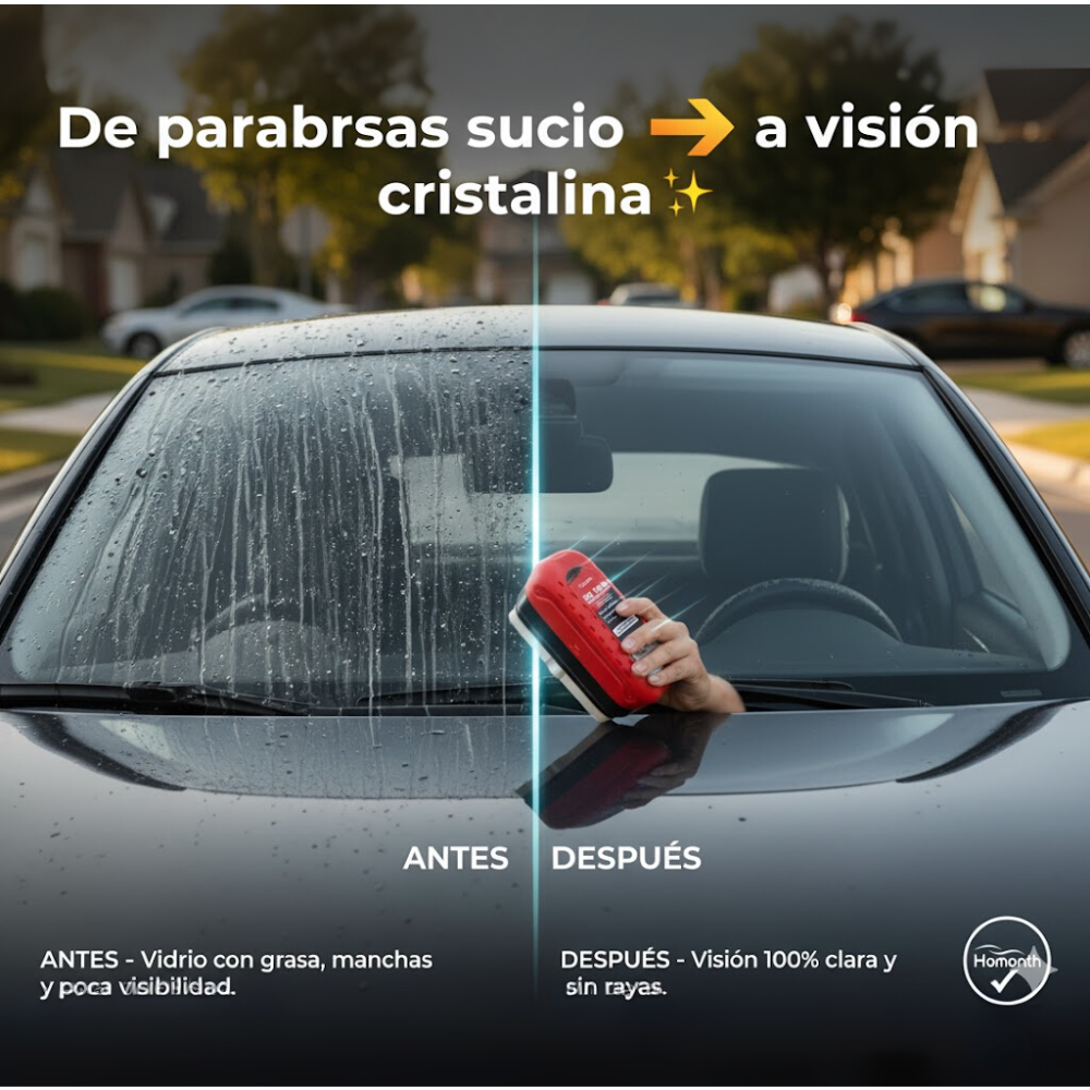 Antiempañante para Parabrisas PRO - Oil Filme™