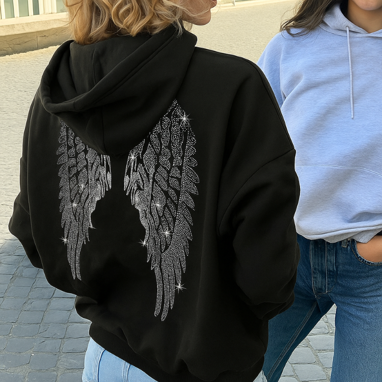 Shinny Wing Hoodie