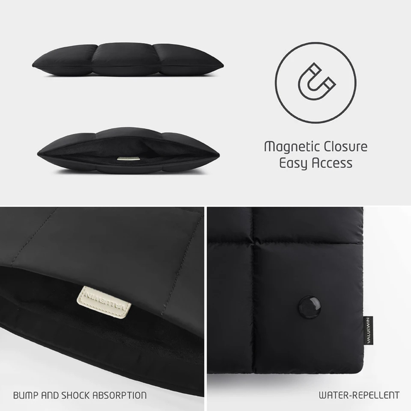 Magnectic Puffy Bag