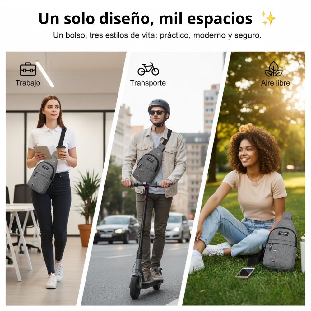 BOLSO CRUZADO - ANTIROBO