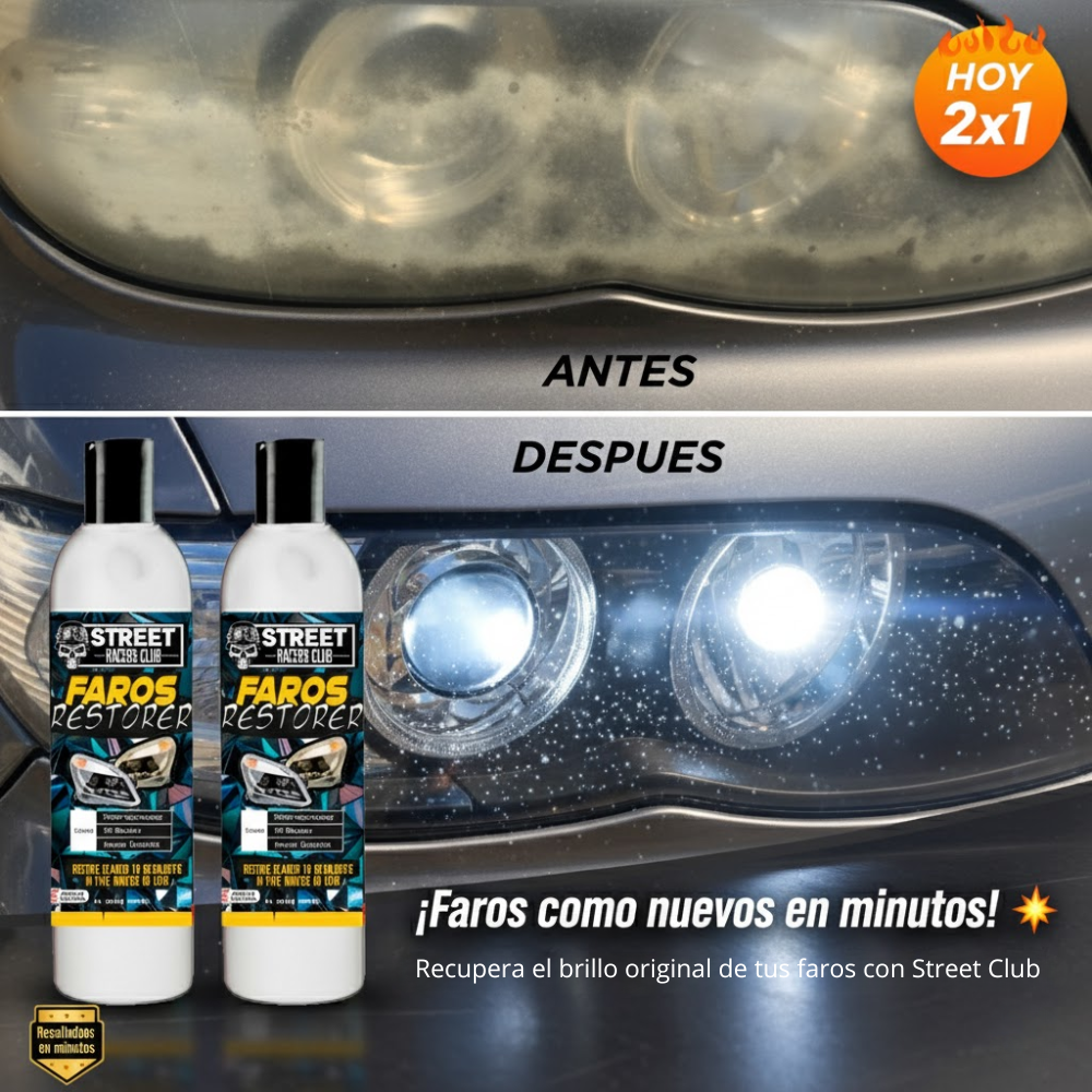 Renovador de Faros - Street Club™