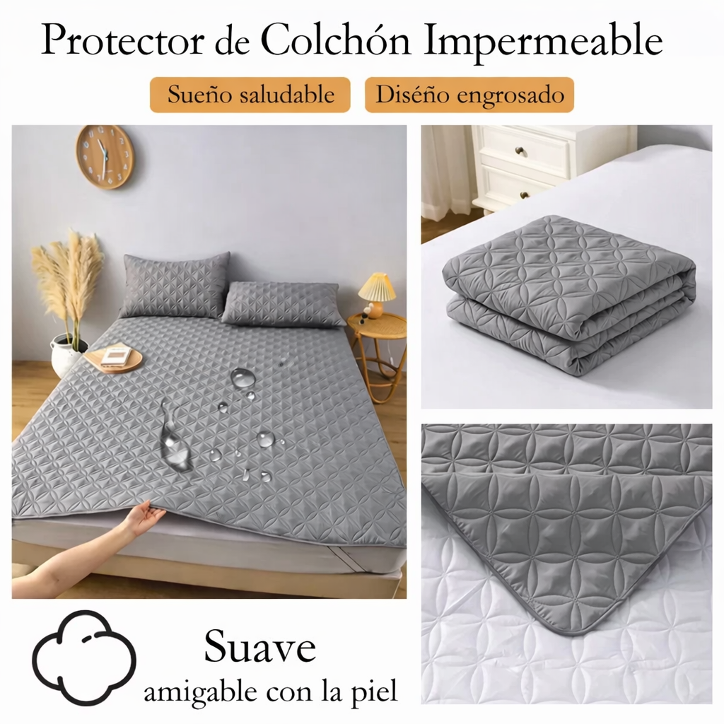 CUBRE COLCHON IMPERMEABLE - MAGIKBED™