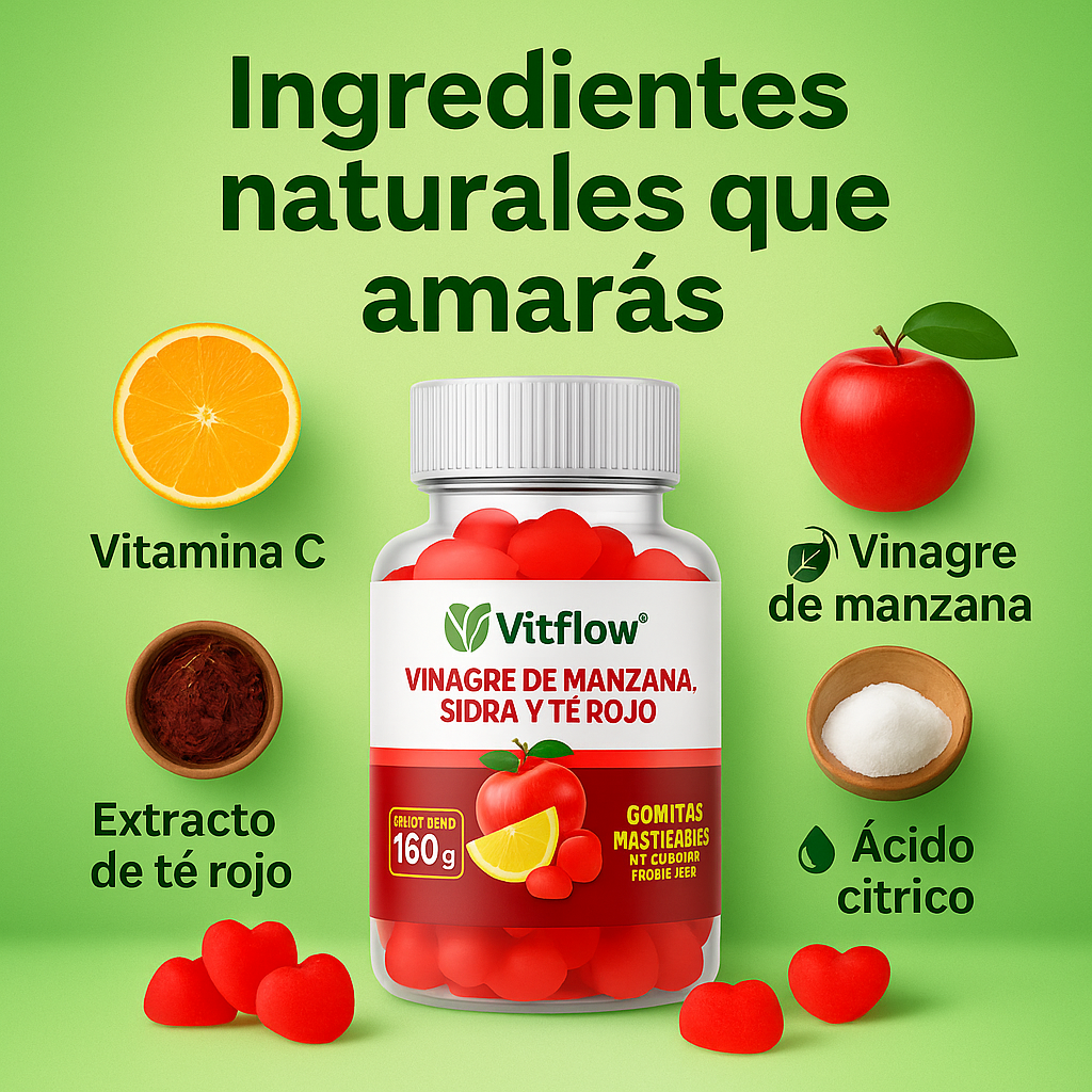 Gomitas Vinagre de Manzana 🌿🍎