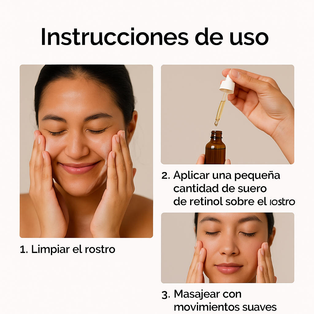 Sérum de Retinol 0.2% con Vitamina B3 – Revitaliza y Reafirma tu Piel
