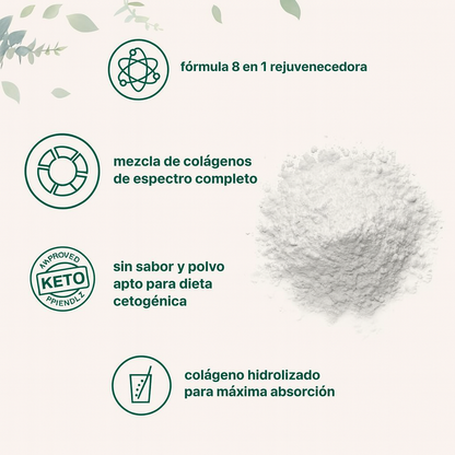 Multi Collagen Peptides – Fórmula Completa 5-en-1 + Capsulas Multi Collagen Gratis