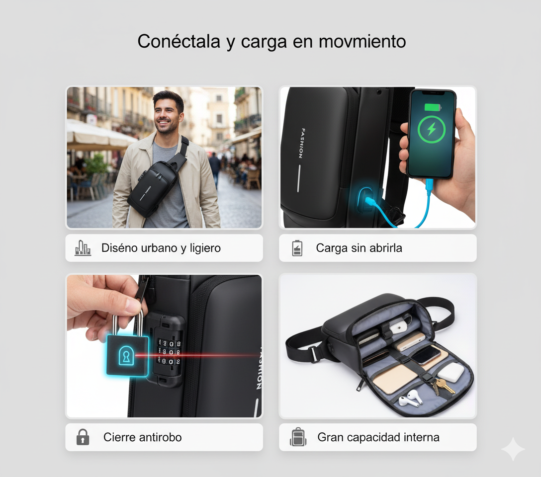 Canguro Antirrobo Premium - FashionSmart™