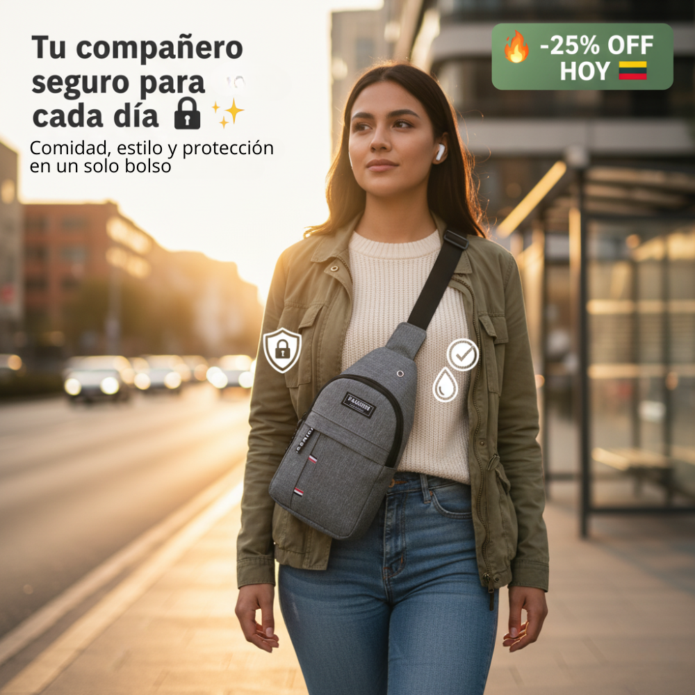 BOLSO CRUZADO - ANTIROBO