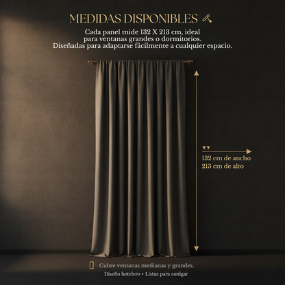 Cortinas Blackout - Lisa