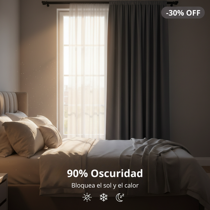 CORTINAS TIPO BLACKOUT ANTI LUZ - OXY™