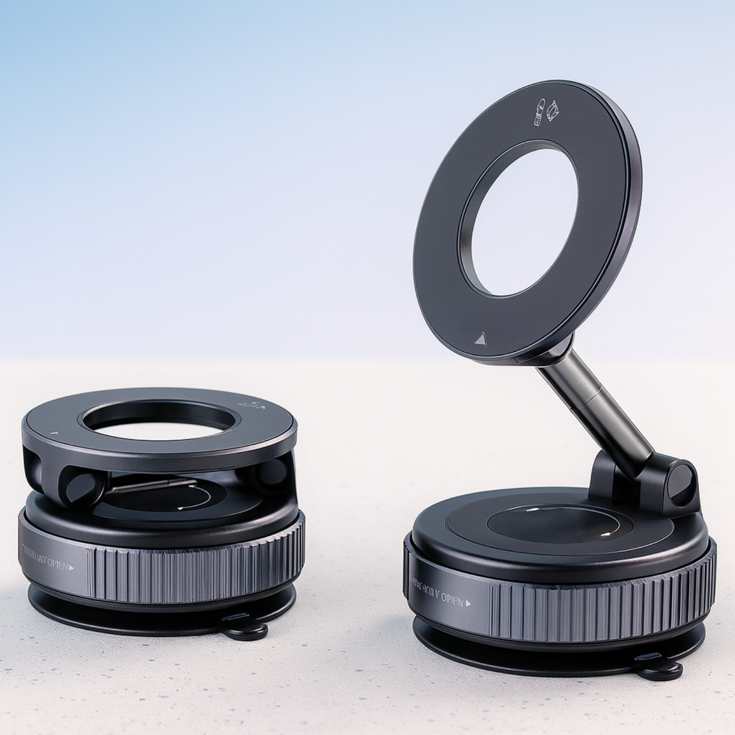 MagLock™ – Soporte Premium con Ventosa UltraFuerte