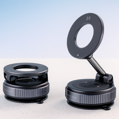 MagLock™ – Soporte Premium con Ventosa UltraFuerte