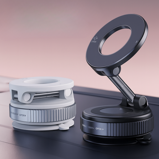 MagLock™ – Soporte Premium con Ventosa UltraFuerte