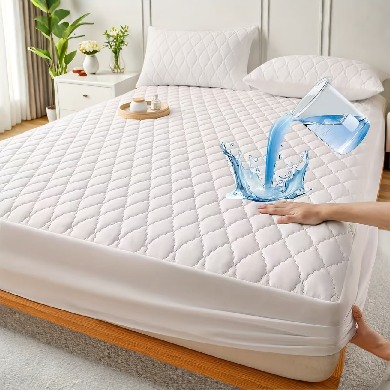 CUBRE COLCHON IMPERMEABLE - MAGIKBED™