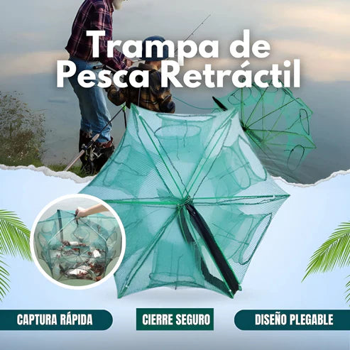 Red Retráctil de Pesca Inteligente